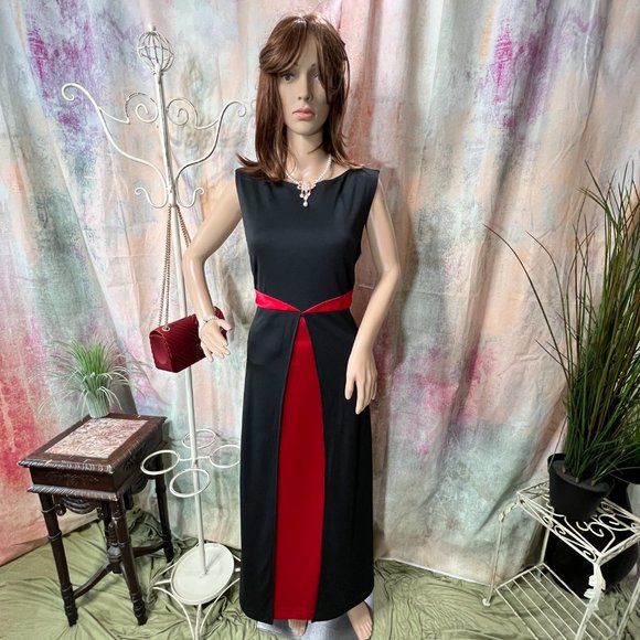 πFormal Fashion Elegant Color Block Contrast Formal - Evening - Ball Dress - Picture 1 of 16